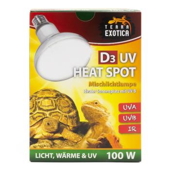 Terra Exotica D3 UV Heat Spot - 100 Watt